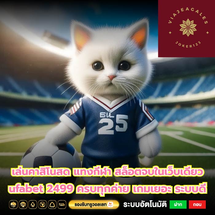 เล่นคาสิโนสด แทงกีฬา สล็อตจบในเว็บเดียว ufabet 2499 ครบทุกค่าย เกมเยอะ ระบบดี